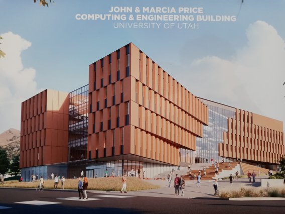 Graphic rendering of the John and Marcia Price College of Engineering