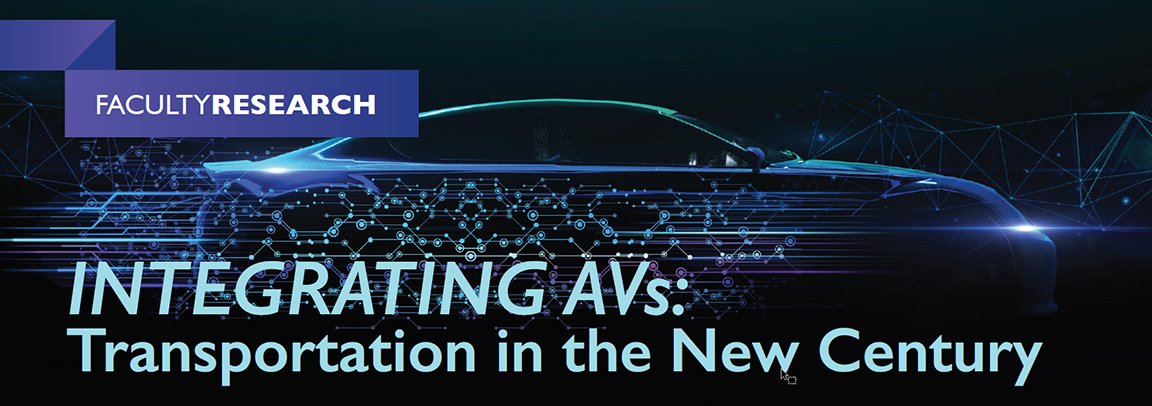 title "Integrating AVs: Transportation for the new century"